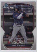 2023 Bowman Chrome Prospects Refractor 385/499 Juan Benjamin #BCP-151 rp9