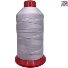 Bonded Nylon Sewing Thread T90 1850yds Heavy Duty Upholstery Outdoor White