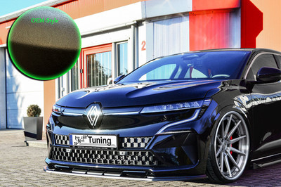 Frontspoiler Lippe Splitter aus ABS für Renault Megane E-Tech Elektric RCB OEM