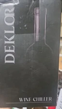 Deklor Wine Bottle Chiller Stainless Steel Fits 750ml Bottle