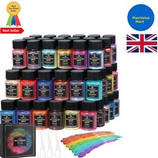 Ungiftiges Glimmerpigmentpulver - 72 Farben für Lipgloss, Seife & Kunsthandwerk