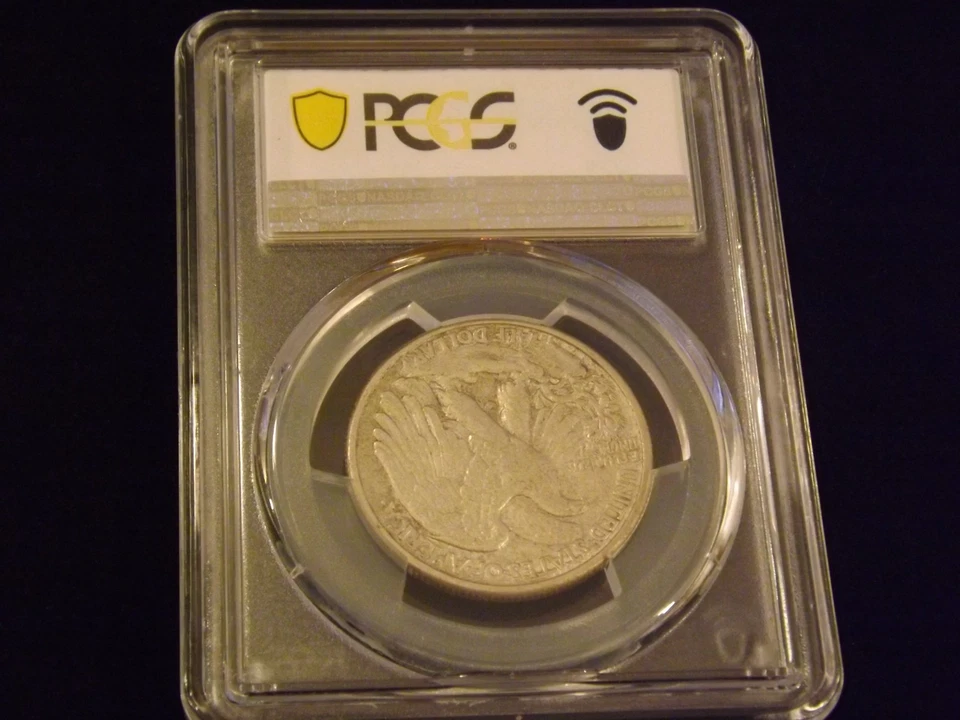 1942    50 C       Walking   Liberty      DDR        PCGS   XF 40 - Image 2 of 2
