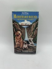 Factory Sealed VHS Homeward Bound: The Incredible Journey 1993 Walt Disney