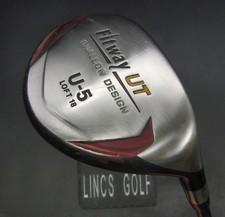 Fitway UT Shallow Design 18° 5 Hybrid Stiff Graphite Shaft Nexgen Grip