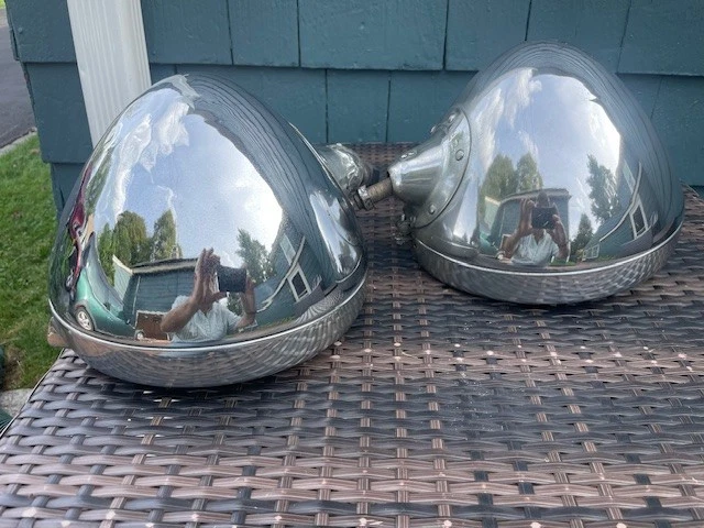 Faro Lucas L165 S que se adapta a los primeros MG, Wolseley, Catalanta, Railton, Aston Martin Foto 4 de 4