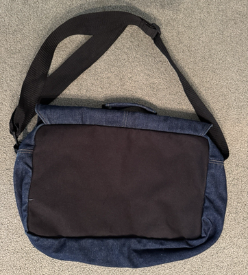 バッグ 90s 00s YakPak Messenger Bag Vintage ~ Levi's ~ Yak Pack Denim Messenger / Cross Body Bag w