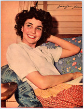 JENNIFER JONES 8"X11" PINUP Magazine Full Page Clipping CLP-6