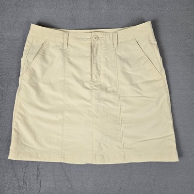 Patagonia Inter-Continental Hideaway Skirt Women's 6 Beige Activewear