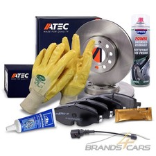 ATEC BREMSSCHEIBEN BELÜFTET Ø288 + BELÄGE VORNE FÜR AUDI A3 SKODA KAROQ VW GOLF