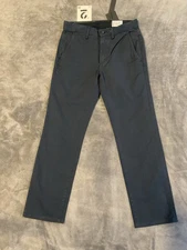 Rag & Bone Men's Size 29 Fit 2 Classic Chino Pants Navy Blue Cotton Blend USA