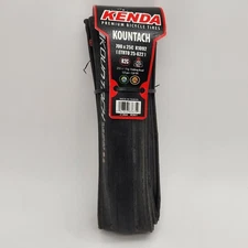Kenda Kountach 700x25C Iron Cloak Belt Black Folding Bicycle Tire K1092