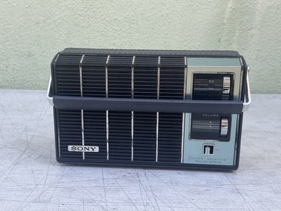 Sony TR-6400 Solid State AM Radio Vintage 9 Transistor Frequency