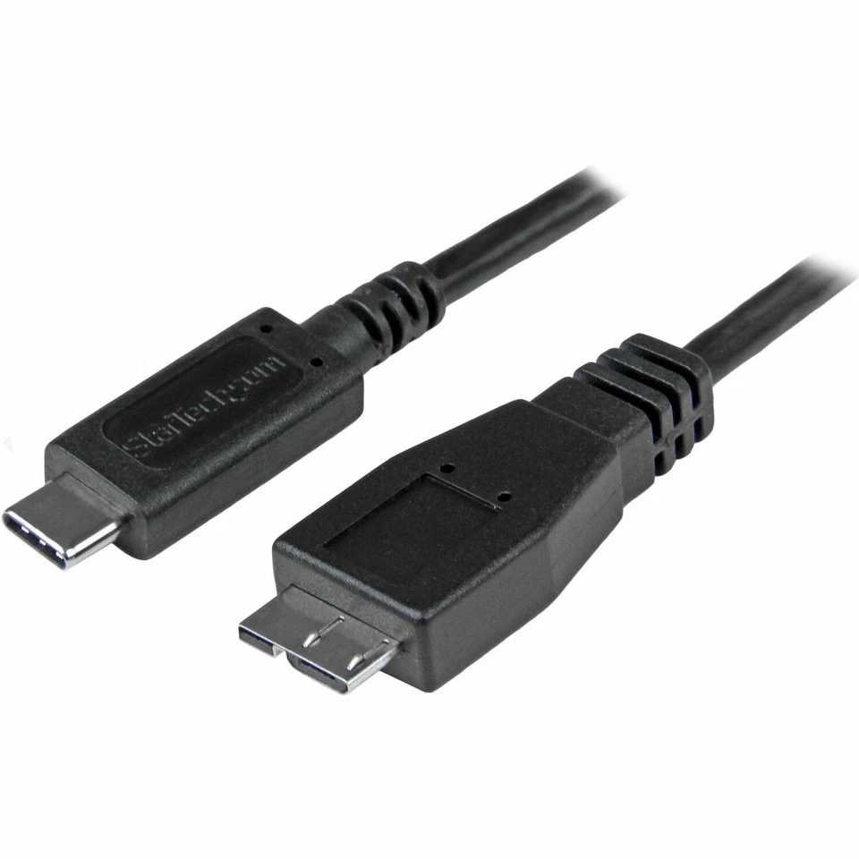 Startech 1m [3ft] Usb-c To Micro-b Cable - M/m - Usb 3.1 [10gbps] - Usb Type-c - Image 2 of 4