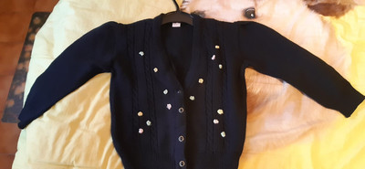 KINDER CARDIGAN 4/5 Jahre BUFI