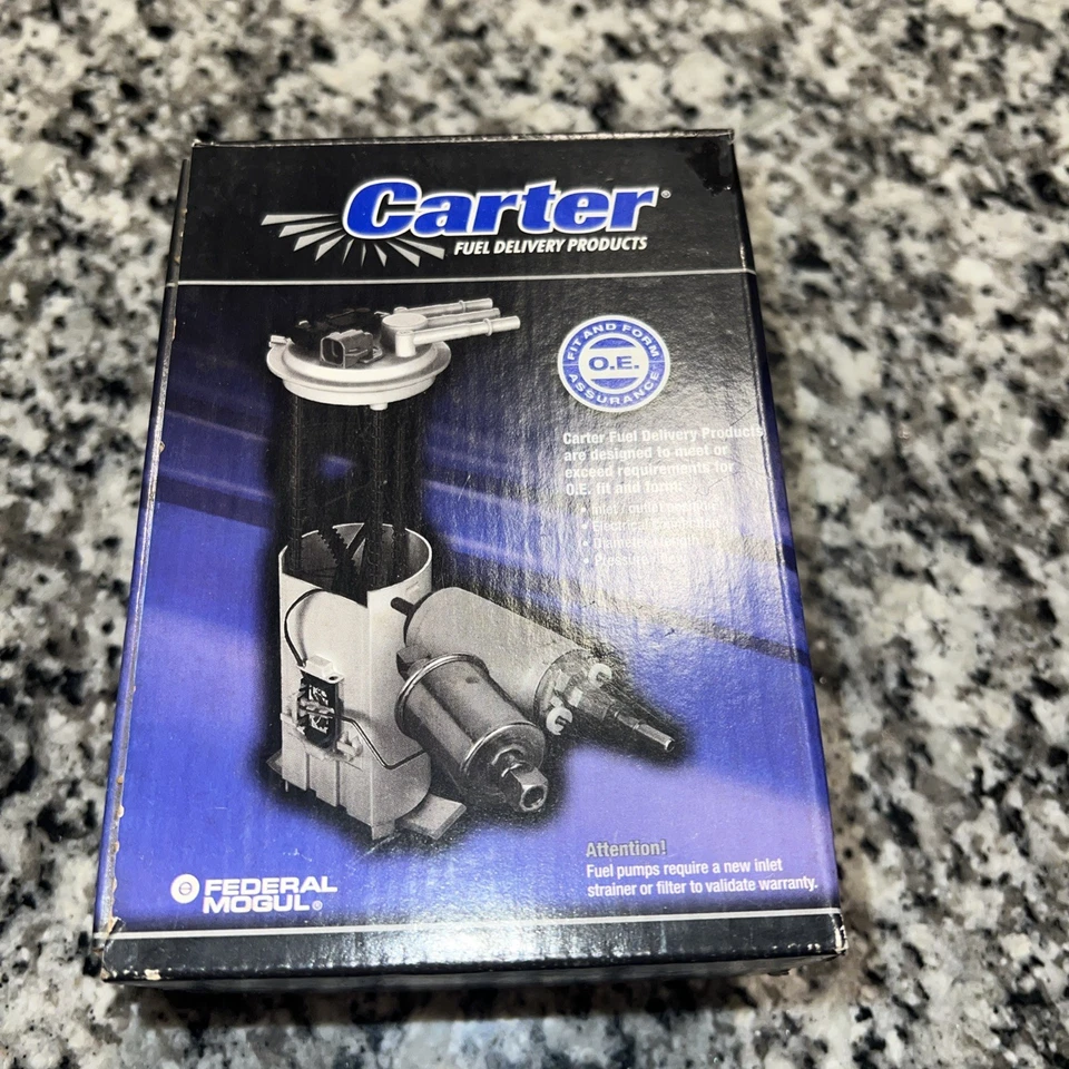 NUEVO Kit de bomba de combustible eléctrica Carter P74006 Chevy Buick Pontiac Olds 1987-1997 Foto 2 de 4