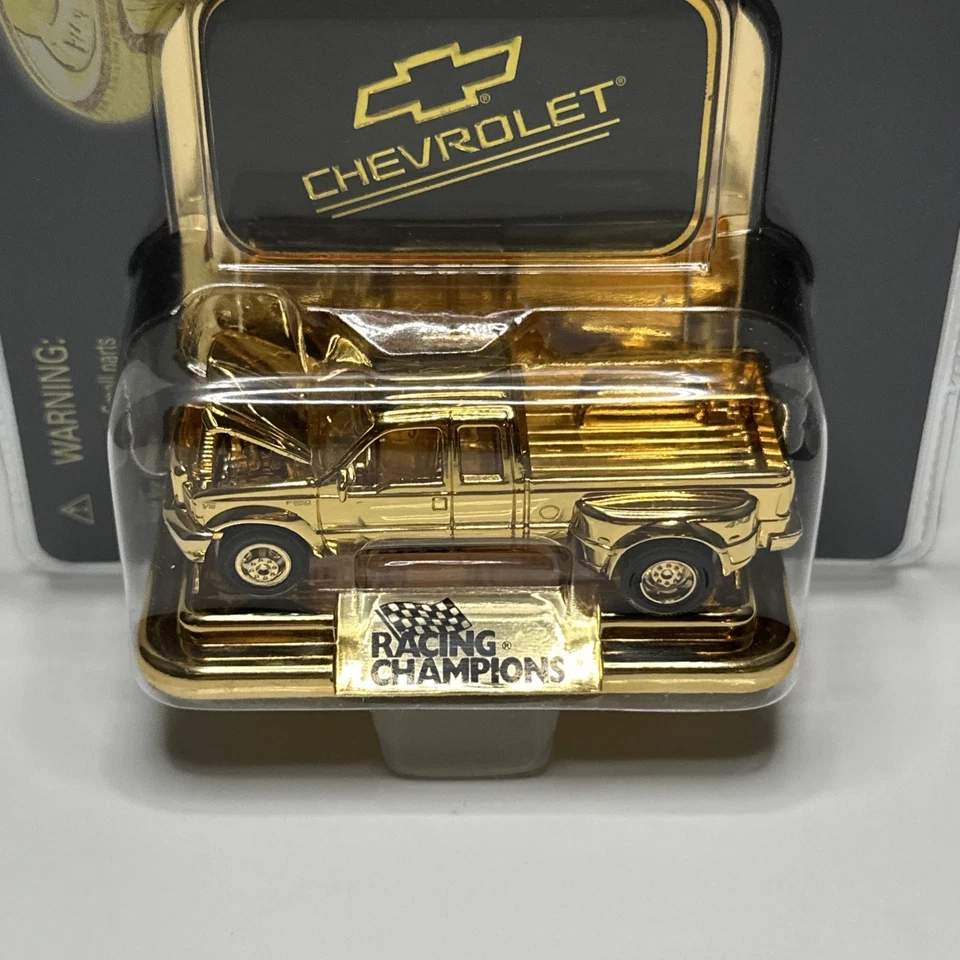 Motor trend Racing Champions Mint 24K Gold Plated Chevrolet Brand W/Ford Truck - Image 2 of 4