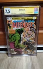 Defenders #84 CGC Graded 7.5 WP SS - BLACK PANTHER 1st App Marvel Comics