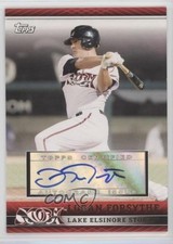 2010 Topps Pro Debut Prospect Auto Gold 17/50 Logan Forsythe #PDA-LF Auto 9b4
