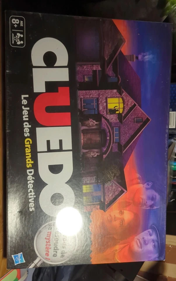 Neuf Et Scellé / Jeu de société Cluedo, éds Hasbro, Complet - Photo 1/1