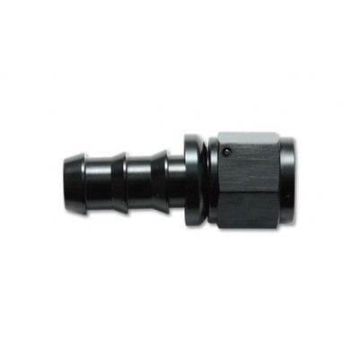 Vibrant For -10AN Push-On Straight Hose End Fitting - Aluminum
