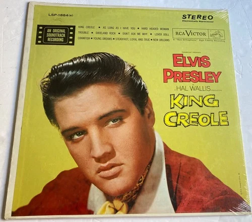 ELVIS PRESLEY King Creole SEALED 1962 1st Rca Staggered Stereo Press of 1958 Lp!