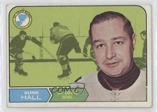 1968-69 Topps Glenn Hall #111 HOF 05ld