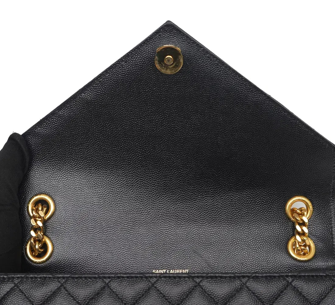 Saint Laurent Envelope Satchel Bag Medium 487206 Shoulder Bag thumbnail 11