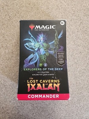 mtg lost caverns of ixalan commander precons Amazon.com: Magic: The Gathering The Lost Caverns of Ixalan Commander Deck main image 1