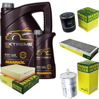 Mann Inspektionspaket 6L Mannol Extreme 5W-40 FüR Audi A4 2.4 2.6 2.8 Quattro VW