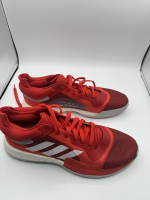 Adidas Marquee Boost Low Top Basketball Shoes US Mens Size 15 Red F36305