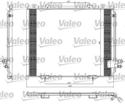 814201 VALEO Condensatore climatizzatore senza essiccatore ... - AUTODOC