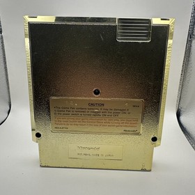 (MA3) Nintendo NES The Legend Of Zelda Gold Video Game With Cartridge Sleeve