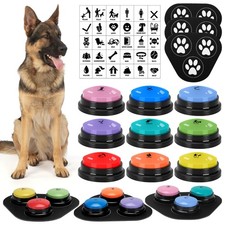 Dog Buttons for Communication, 9 Pcs Dog Talking Button Set, 30s Voice Recording