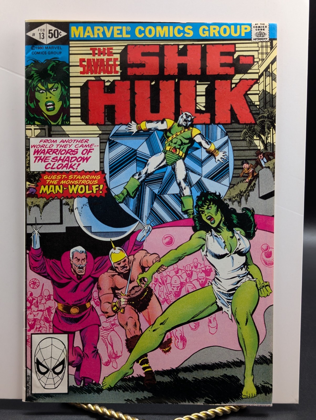 The Savage She-Hulk #13 Newsstand Variant (Marvel Comics February 1981)