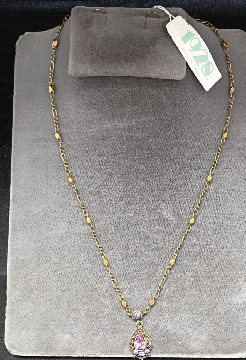 コスチュームジュエリー1928 Jewelry Companyチェーンネックレス 1928 Jewelry Necklace In Retro Costume Necklaces & Pendants for