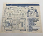 1982 GI Joe Blueprint - Vamp Multi-Purpose Attack Vehicle