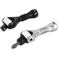 2 pc. 1/4 in. Drive Nano Ratchet and Ratcheting Bit Driver Set
