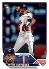 2023 Topps Series 2 - Ronny Henriquez Minnesota Twins #372 (RC)