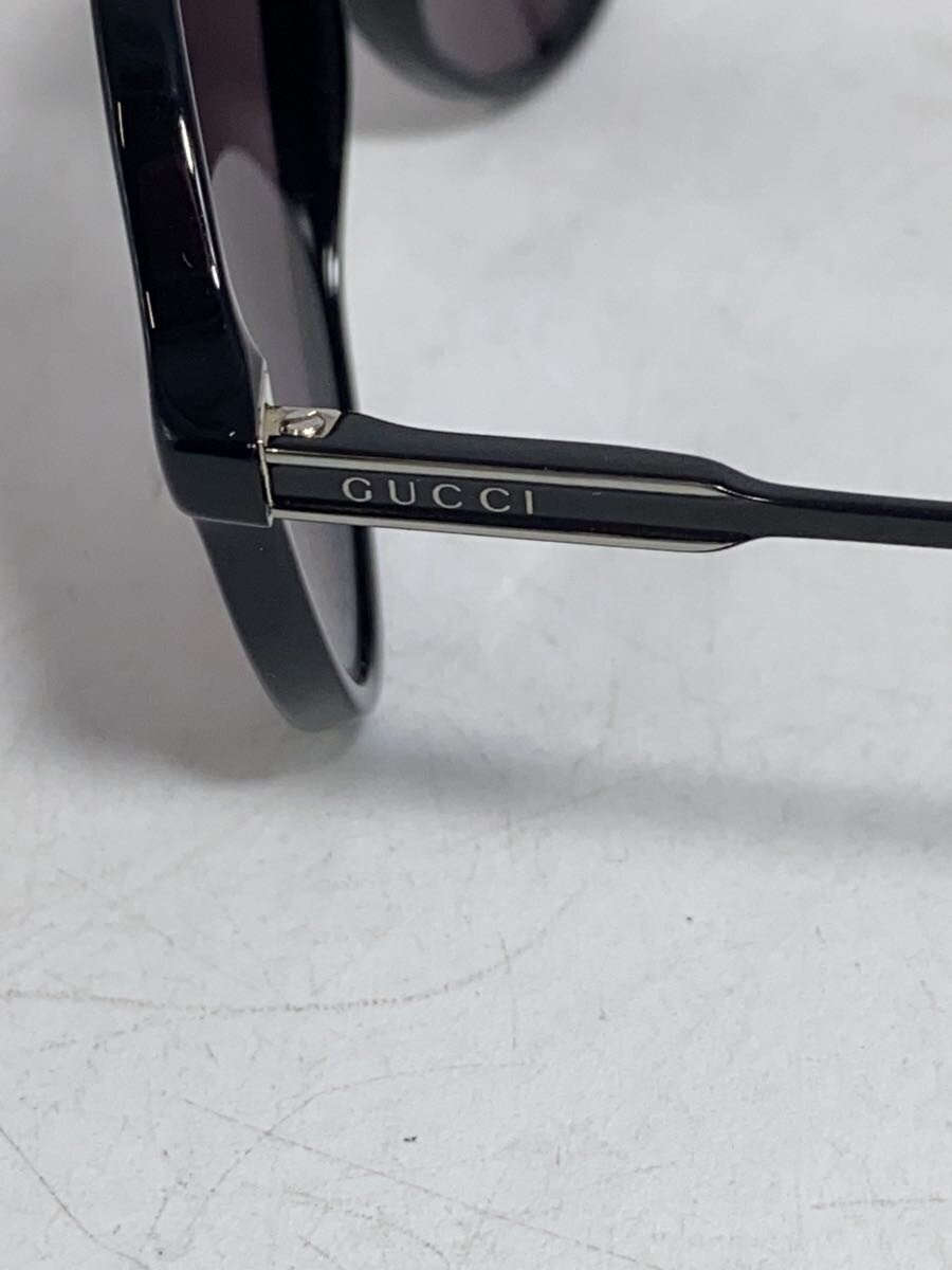 GUCCI Sunglasses Tear Drop Plastic BLK PUP Ladies 1649 thumbnail 4