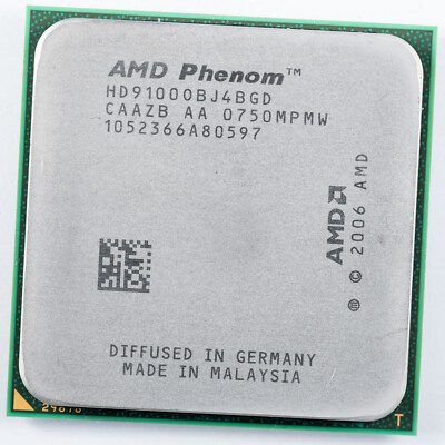 AMD Phenom X4 9100e HD9100OBJ4BGD AM2+ 1.8GHz 65W Agena Dual Core Processor 