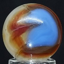 Vintage Vitro Bullseye Marble .63 Inch Size Near-Mint Condition Combined Shippin