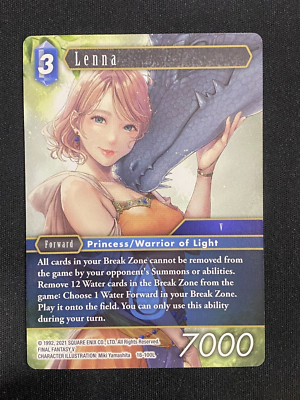 Lenna (18-100L) Resurgence of Power - Final Fantasy | eBay UK