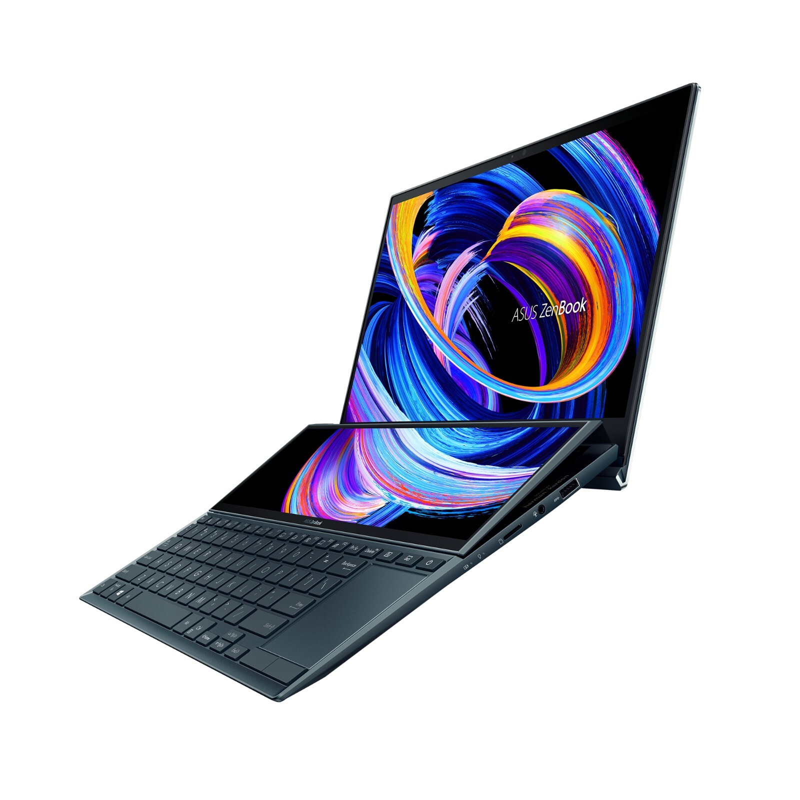 ASUS Laptop ZenBook Duo 14 14" Touch i7-1195G7 16GB RAM 512GB SSD NVIDIA MX450 - Picture 7 of 19