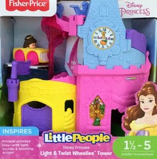 disney princess light and twist wheelies tower