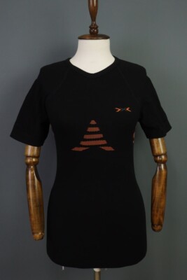 X-Bionic Energizer Black Short Sleeve Top Base Layer Size L /XL