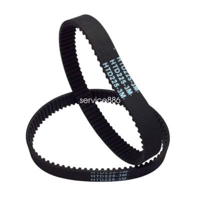 2PC Toothed Planer Belt for Bosch 225-3M 2604736001, 53518 53514 3365 3272 B1750