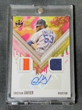 CRISTIAN JAVIER 2021 Diamond Kings FOTL RC SSP DUAL PATCH AUTO #/20 DKMS-CJ