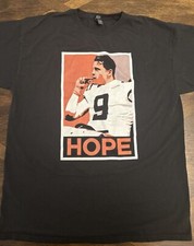 Joe Burrow NFL Cincinnati Bengals HOPE Smoking Cigar T Shirt XL Black Joe Cool