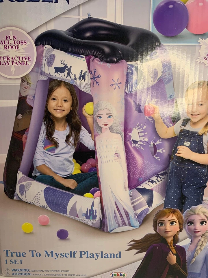 Disney Frozen True To Me Playland Ball Pit 20 bolas flexibles suaves unisex niños Foto 4 de 4