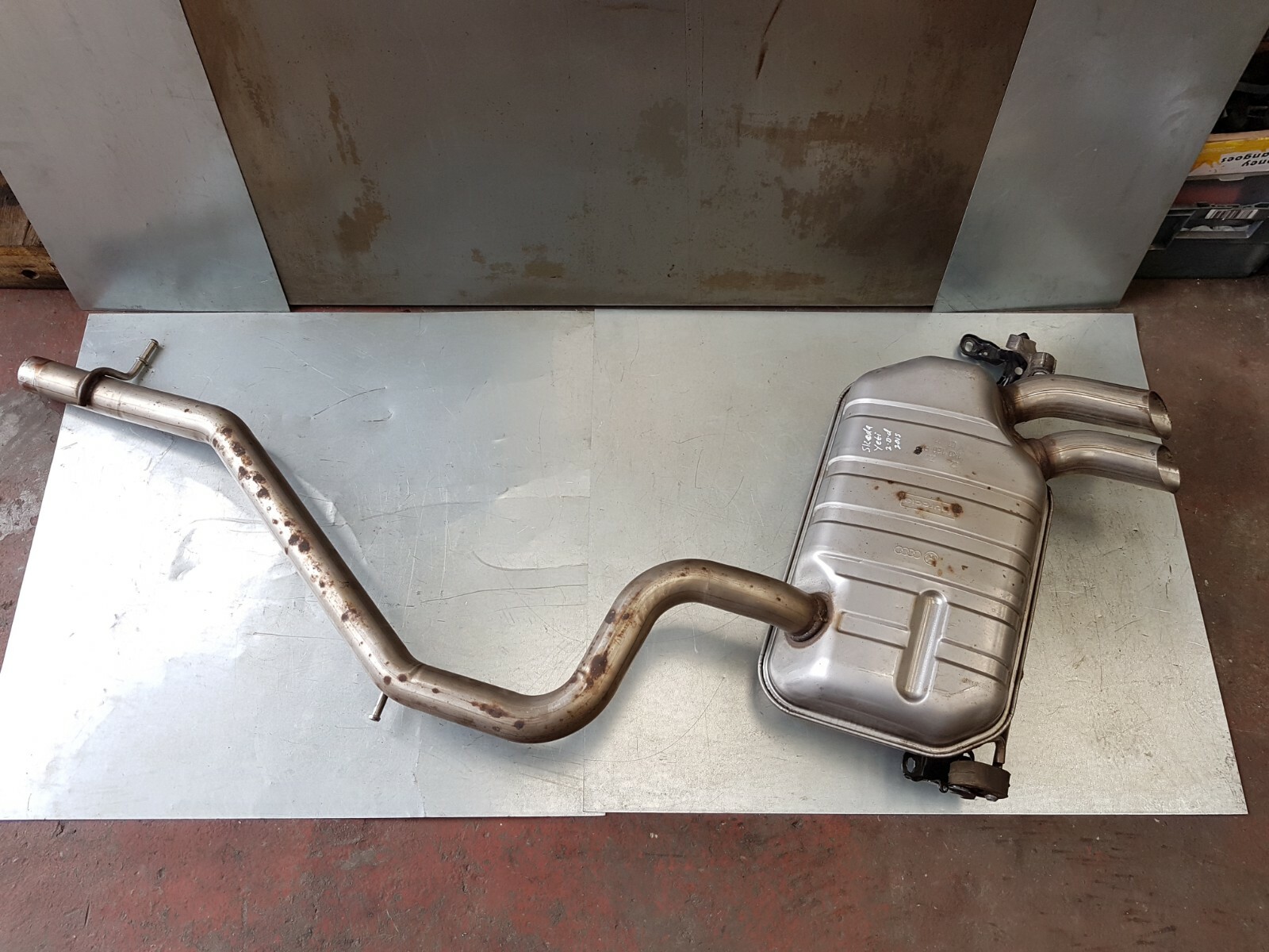 2014 SKODA YETI 2.0 TDI MANUAL 4WD EXHAUST REAR BACK BOX👍30 DAYS